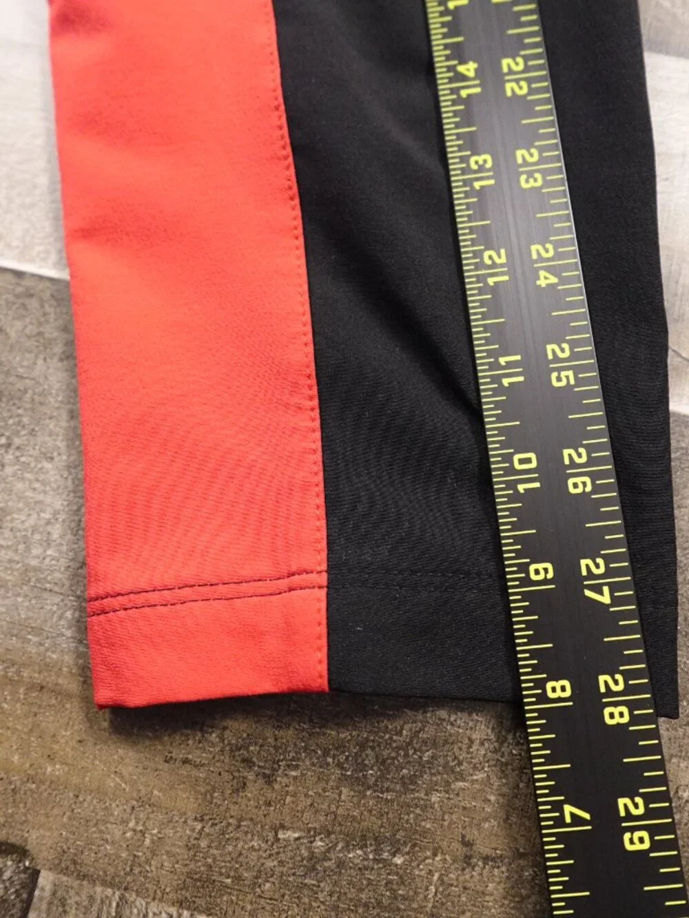 Speedo‎ Full Zip Team Jacket Men’s Large Black Red Athletic Track Swim